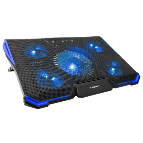 Подставка для ноутбука CROWN CMLS-k331 BLUE ( до 19" Размер 410*292*29мм , кулеры: D140mm*1+ D80mm*