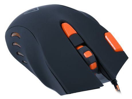 Мышь игровая Canyon Corax CND-SGM5N Black/Orange USB оптическая, программируемая, 6400 dpi, 7 кнопок + колесо