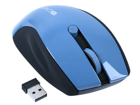 Мышь беспроводная Canyon CNS-CMSW01BL Blue USB Оптическая, 1600 dpi, 5 кнопок + колесо