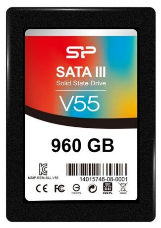 SSD накопитель Silicon Power V55 SP960GBSS3V55S25 960Gb SATA/2.5"