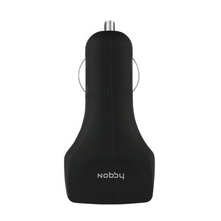 Автомобильное зарядное устройство Nobby Comfort 016-001 черный 2xUSB, 2.2А