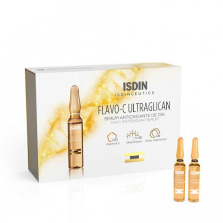 Сыворотка для лица дневная ISDINCEUTICS FLAVO C ULTRAGLICAN 30шт2 мл (Isdin, Isdinceutics)