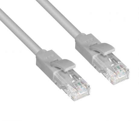 Сетевой кабель Greenconnect UTP 24AWG cat.5e RJ45 T568B 17m Grey GCR-LNC03-17.0m
