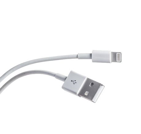 Аксессуар Prolike USB - 8 pin Lightning 1.2m White PL-LC-1.2M-WT