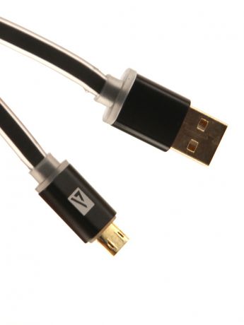 Аксессуар ACD Smart MicroUSB USB-A 1m Black ACD-U915-M2B