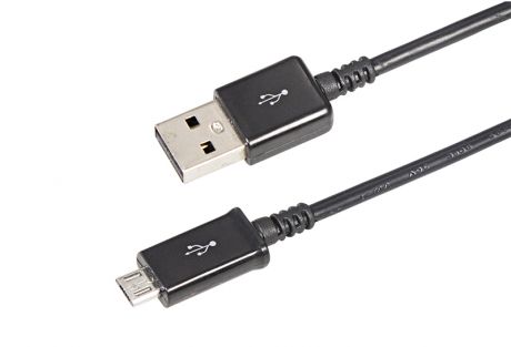 Аксессуар Rexant USB - MicroUSB 1m Black 18-4268