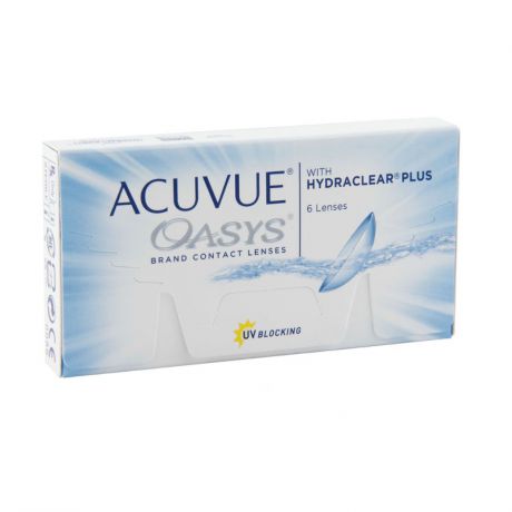 Контактные линзы Johnson & Johnson Acuvue Oasys with Hydraclear Plus (6 линз / 8.4 / -8)