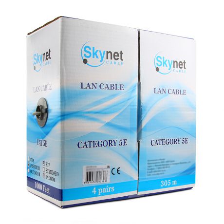Сетевой кабель SkyNet Standart FTP cat.5e 305m Grey CSS-FTP-4-CU