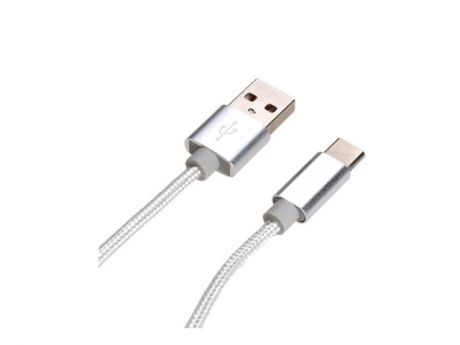 Аксессуар Exployd Prime USB - Type-C 1.0m 2.1A Silver EX-K-369