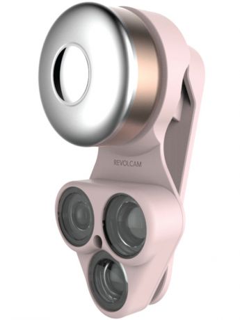 Набор линз Shiftcam Revolcam 3in1 Fisheye+Super-Wide+Macro 15x Pink RC3IN1RLPK