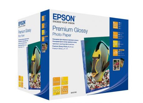 Фотобумага Epson Premium C13S042199 Глянцевая 255g/m2 500 листов