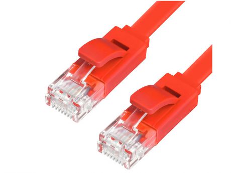 Сетевой кабель Greenconnect Prof UTP cat.6 RJ45 20.0m Red GCR-LNC624-20.0m