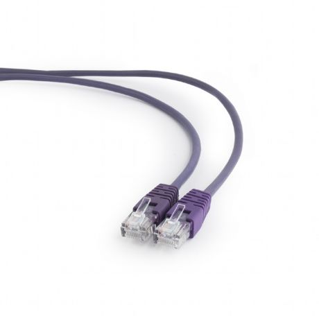 Сетевой кабель Gembird Cablexpert UTP cat.5e 0.5m Violet PP12-0.5M/V