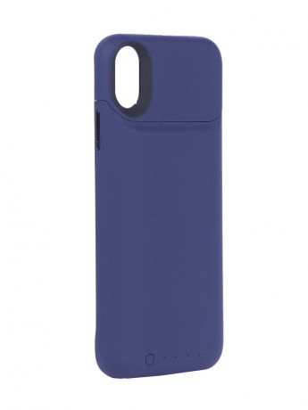 Аксессуар Чехол-аккумулятор для APPLE iPhone X Mophie Juice Pack Air 1700mAh Blue 401002007