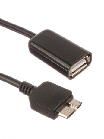 Аксессуар Dialog OTG microUSB BM to USB AF 0.15m CU-1001 Black