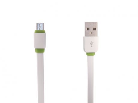 Аксессуар EMY USB - microUSB MY-445 White