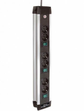 Сетевой фильтр Brennenstuhl Premium-Alu-Line 6 Sockets 3m 1391000078