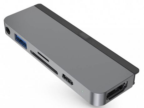 Аксессуар HyperDrive 6-in-1 USB-C Hub Space Grey HD319-GRAY