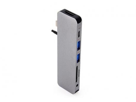 Хаб USB HyperDrive Hyper Solo 7-in-1 Hub Space Grey GN21D-GRAY