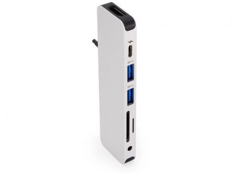 Хаб USB HyperDrive Hyper Solo 7-in-1 Hub Silver GN21D-SILVER