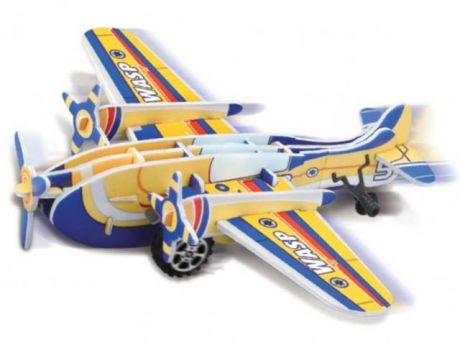 3D-пазл Pilotage Самолет Yellow RC38104