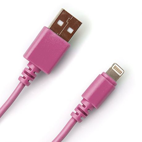 Аксессуар Dialog CI-0310 Lightning - USB AM 1m Pink