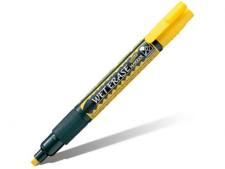 Маркер Pentel Wet Erase Marker 0.6mm/4mm Yellow SMW26-G