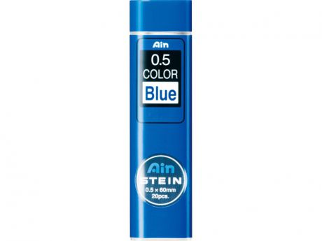 Грифель Pentel Ain Stein 0.5mm 20шт Blue C275-BL