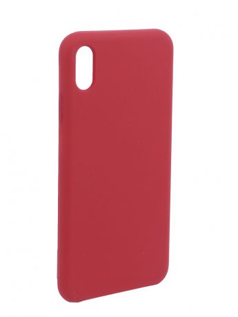 Аксессуар Чехол Liberty Project для APPLE iPhone Xs Max Silicone Protect Cover Bordo 0L-00041874
