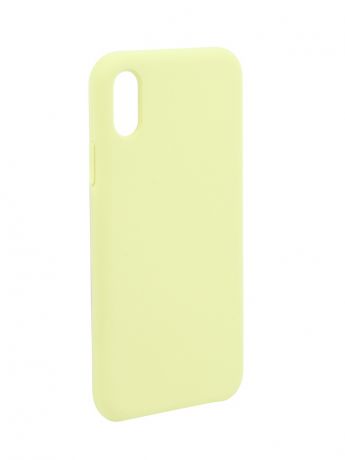 Аксессуар Чехол Liberty Project для APPLE iPhone X/Xs Silicone Protect Cover Yellow 0L-00042170