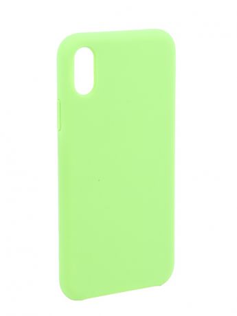 Аксессуар Чехол Liberty Project для APPLE iPhone X/Xs Silicone Protect Cover Light Green 0L-00041867