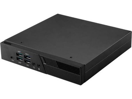 Настольный компьютер ASUS PB60-B3125ZC Black 90MS01E1-M01250 (Intel Core i3-8100T 3.1 GHz/8192Mb/256Gb SSD/Intel HD Graphics/Wi-Fi/Bluetooth/Windows 10 Pro 64-bit)