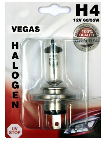 Лампа AVS Vegas H4 12V 60/55W (1 штукa) A78482S