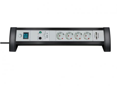 Сетевой фильтр Brennenstuhl Premium-Office-Line 4 Sockets 1.8m 2xUSB 1156350514