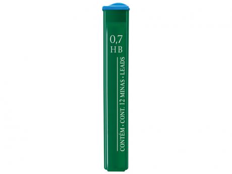 Грифель Faber-Castell Polymer 0.7mm 12шт 521700
