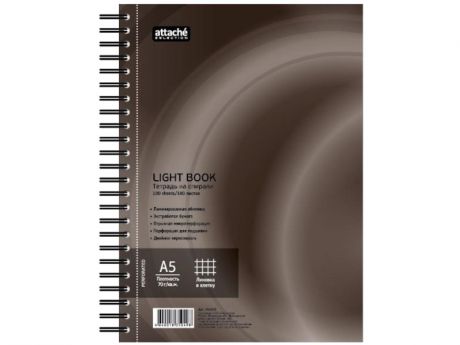 Бизнес-тетрадь Attache Selection LightBook A5 100 листов Brown 494593