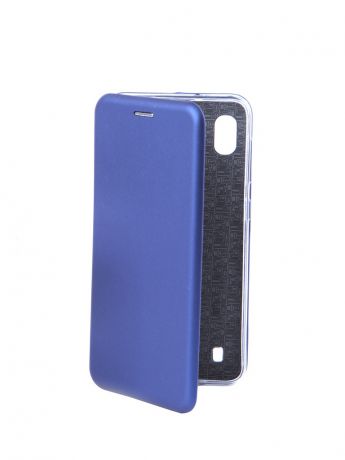 Аксессуар Чехол Innovation для Samsung Galaxy A10 Book Silicone Magnetic Blue 15271
