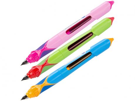 Ручка перьевая детская Berlingo Hybrid Blue +ручка тестер с блокнотом CFp_00003