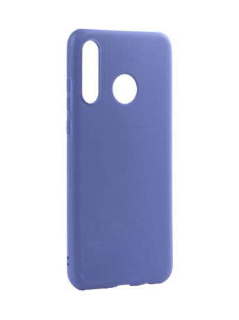 Аксессуар Чехол Pero для Huawei P30 Lite Soft Touch Blue CC01-P30LBL