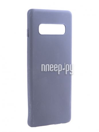 Аксессуар Чехол Pero для Samsung Galaxy S10 Plus Soft Touch Black CC01-S10PB