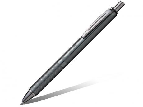 Ручка гелевая Pentel Energel Sterling корпус Graphite, стержень Black BL407MA-A