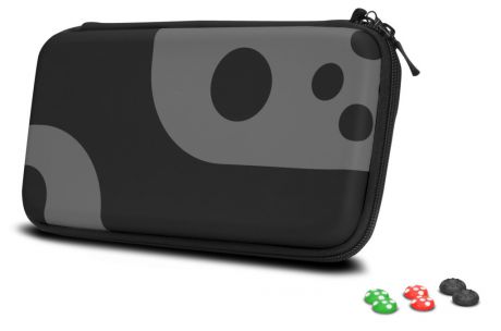 Чехол + накладки для контроллеров Speed-Link Caddy & Stix Protect для Nintendo Switch SL-330200-BKGY