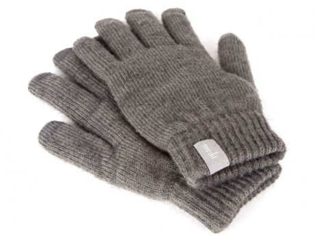 Теплые перчатки для сенсорных дисплеев Moshi Touch Screen Gloves Dark Grey 99MO065031