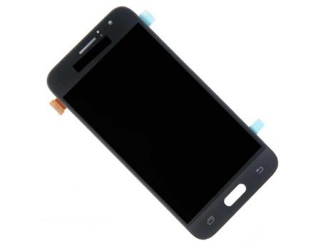 Дисплей RocknParts для Samsung Galaxy J1 SM-J120F 2016 в сборе с тачскрином Black 540396