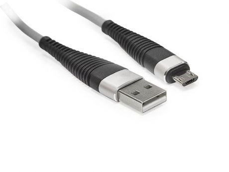 Аксессуар CBR USB - microUSB 2.1A 1m CB 500 Silver