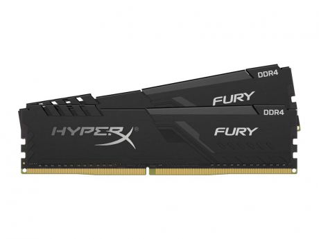 Модуль памяти Kingston HyperX Fury Black DDR4 DIMM 3000MHz PC4-24000 CL15 - 8Gb KIT (2x4Gb) HX430C15FB3K2/8