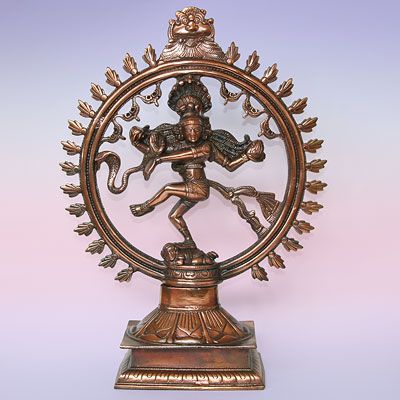 Статуя Шива Натарадж из силумина 47см (2 кг)