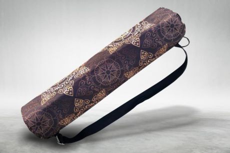 Чехол для коврика Fantasy Yoga mandala (0,2 кг, темно-коричневый)