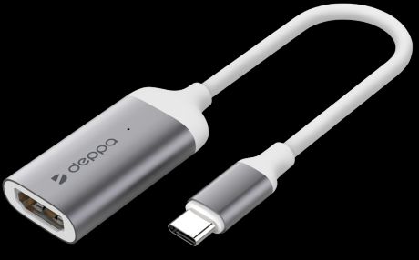 Адаптер Deppa USB Type-C - HDMI для MacBook (Графитовый)
