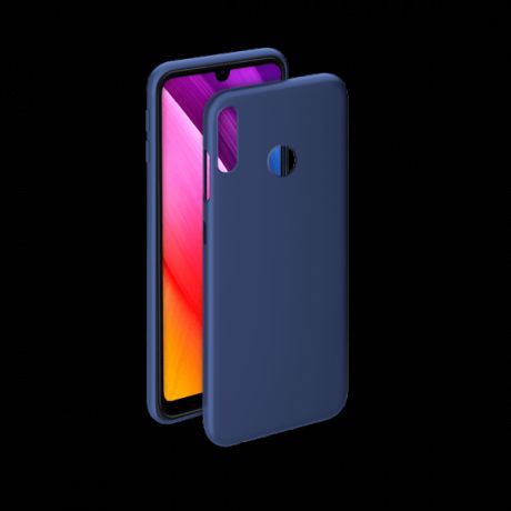 Чехол Deppa Gel Color Case для Huawei Y7 (2019) (Синий)